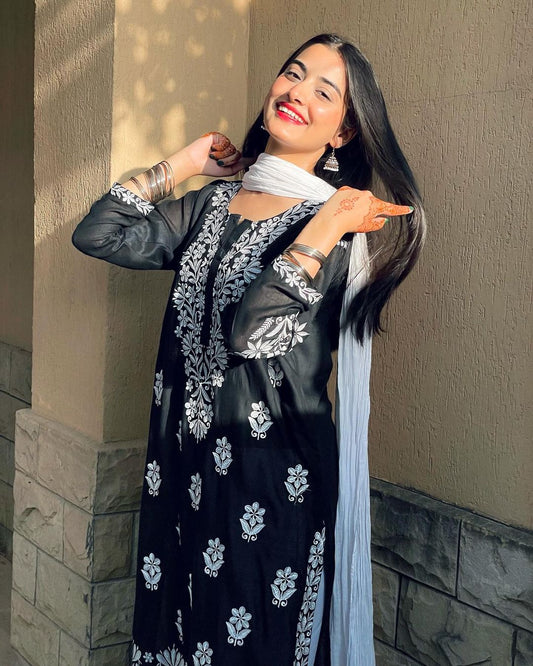 Indian Chikankari Kurti